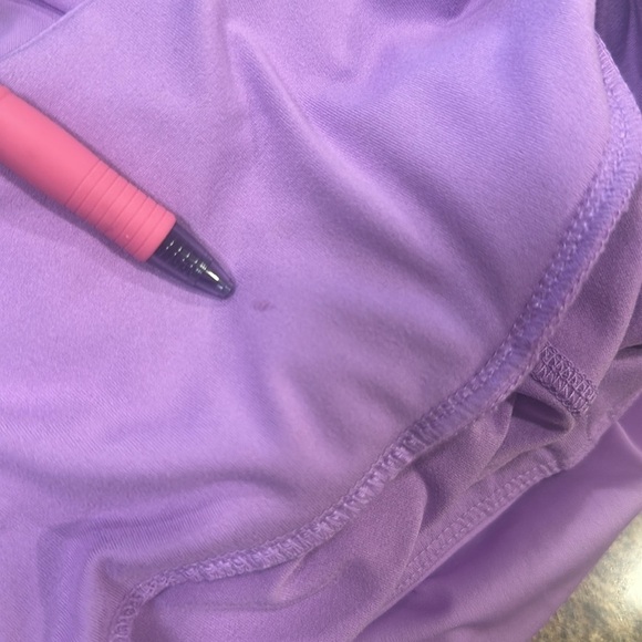 Zenana Match Point Tennis Skort Size Large Lavender Pull On Built In Shorts - Picture 12 of 12